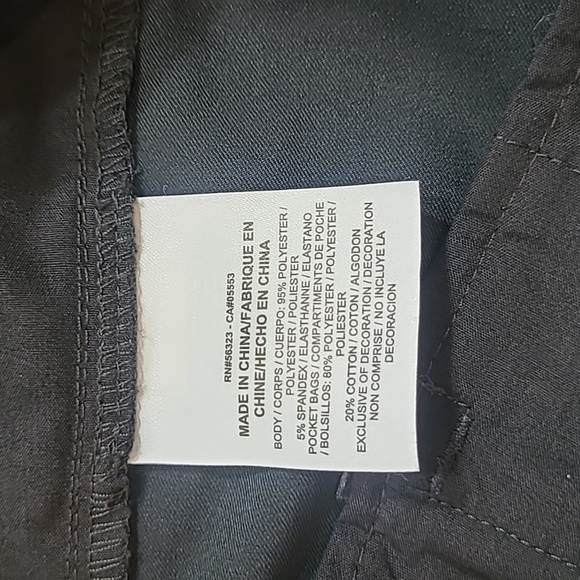 EUC Nike Golf Shorts Men's sz 34 Black Standard Fit Flat Front Dri-Fit Shorts - Picture 6 of 10